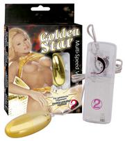 Vibratorius You2Toys Golden Star, auksinis