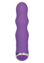 Klasikinis 8 funkcijų vibratorius Chic Wawe, violetinis