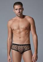 Seksualios vyriškos trumpikės Allure Star Brief, S/M dydžio, S/M