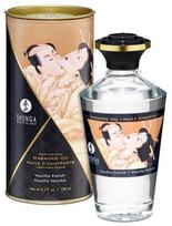 Šildantis afrodiziakų aliejus Shunga Vanilla Fetish, 100 ml