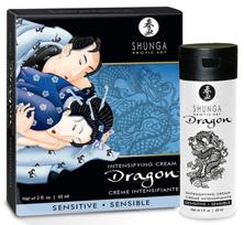 Intymių vietų kremas Shunga Dragon Intensifying Cream Sensitive, 60 ml