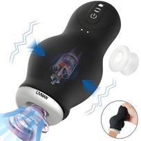 Automatinis masturbatorius LIVMAN MY016 vyrams su 7 vibracijos ir 7 čiulpimo režimais, 350mAh