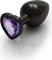 Analinis kištukas Shots Heart Gem Butt Plug, didelis