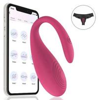 Programėle valdomas vibratorius Lush, rožinis