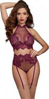 Seksualių apatinių komplektas Dreamgirl, S, violetinis, S