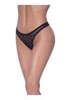 Seksualios kelnaitės su juostele Magic Silk, juodos