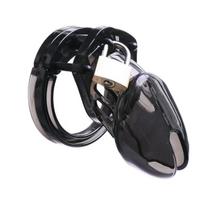 Reguliuojamas varpos narvas Dark Red Brand 7 cm Cock Cage, juodas