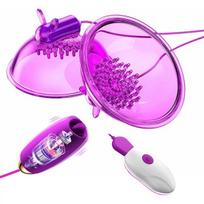 Krūtų ir klitorio masažuoklis - vibratorius su nuotolinio valdymo pulteliu