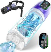 Automatinis vyriškas masturbatorius 3in1