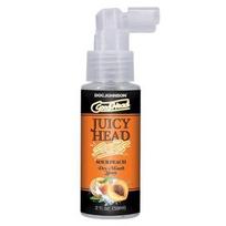 Purškiklis oraliniam seksui Juicy Head Dry Mouth Spray Sour Peach, 60 ml