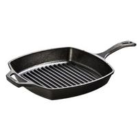 Ketaus keptuvė su grill paviršiumi Lodge LDL8SGP3, 26,7 x 26,7 cm