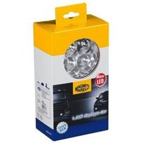 LED dienos šviesos žibintai - 12 / 24V (apvalūs)