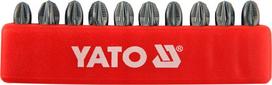 Antgalių rinkinys Yato PZ3x25mm 1/4", 10vnt.