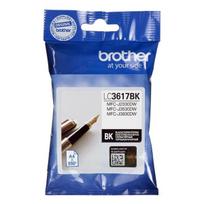 Kasetė rašaliniams spausdintuvams brother originalus rašalas lc-3617c, žydras, 550p, brother mfcj2330, 3530, 3930
