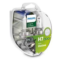 Automobilio lemputė Philips Long Life Eco H7 12V 55W, 2vnt