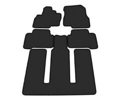 Kilimėliai ARS MITSUBISHI GRANDIS 2003-2011 (6 v., I, II ir III e.) /MAX3 PureColor Kraštas apsiūtas siūlais Rusva spalva