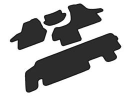 Kilimėliai ARS VOLKSWAGEN T5 CARAVELLE 2003-2015 (5v., I ir II eilė) /MAX3 Luxury