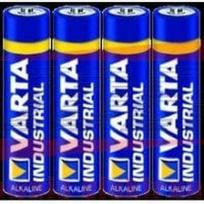 Varta Industrial AAA / R03 elementai, 4 vnt.