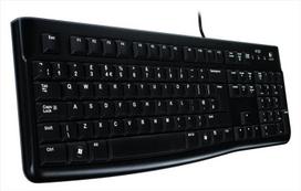 Klaviatūra - Laidinė - Logitech - K120 Verslas - AZERTY - Juoda, Razer Huntsman Elite RZ03-01871000-R3M1