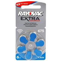 Rayovac Extra elementai klausos aparatams PR44 675, 6 vnt.