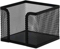 Dėžutė lapeliams metalinė 95x80x95mm juoda
