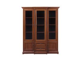 Vitrina Kent 3W2S, ruda