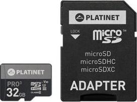 Atminties kortelė telefonui Platinet PMMSD32UIII / 44003 MicroSDHC 32GB