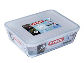 Karščiui atsparus indas Pyrex Cook & Freeze, 25x19 cm, 2,6 l