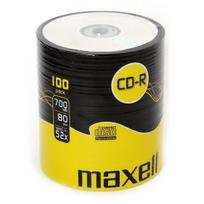 CD-R diskai Maxell, 700MB, 52X, 80min., 100 vnt.