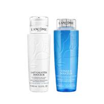 Veido valymo priemonių rinkinys: Lancome Wash The Day Off: valomasis tonikas 400 ml + valomasis pienelis 400 ml