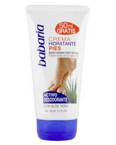 Drėkinamasis pėdų kremas su alaviju Babaria,150 ml