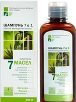 Plaukų slinkimą mažinantis šampūnas su 7 aliejų kompleksu Elfa 200 ml
