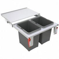 Šiukšliadėžė Franke, Sorter Garbo 60-2 (18l.+18l.)