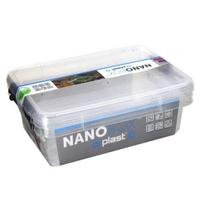 NanoBox maisto saugojimo ir šaldymo indų rinkinys, 2 vnt