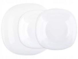 Luminarc pietų servizas Carine Grey White, 18 dalių
