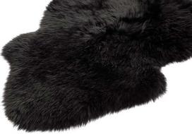 Narma avikailio kilimas Merino black, 170x180 cm