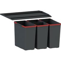 Franke šiukšliadėžė Sorter Easysort 60, 2 x 14,5l + 2 x 7,5l