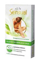 Depiliacinės vaško juostelės stipriems plaukeliams Joanna Sensual 12 vnt.