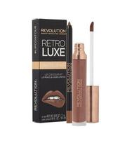 Lūpų dažų rinkinys Makeup Revolution London Retro Luxe Matte Lip Regal: lūpų dažai 5.5 ml + lūpų kontūro pieštukas 1 g
