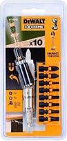 Sukimo antgalių rinkinys Dewalt Torsion DT70578T-QZ, 10 vnt.