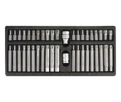 Antgalių rinkinys Yato Ribe Torx security YT-0420, 42 vnt.