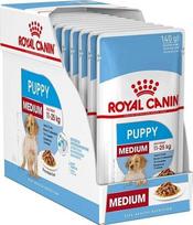 Royal Canin Karma SHN Medium Puppy šlapias šunų maistas, 10x140 g