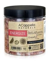 Vonios druska Acappella Naturals Energize, 600g.