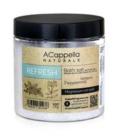Vonios druska Acappella Naturals Refresh, 600 g