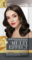Dažomasis plaukų šampūnas Joanna Multi Effect 35 g, 011 Coffe Brown