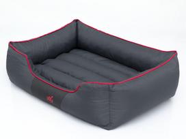 Hobbydog guolis Comfort XXL, pilkas su apvadu