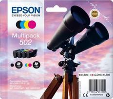 Kasetė rašaliniams spausdintuvams Rašalo Kasetė - Epson 502 Multipack C13T02V64010 Standartinė XL Spalva