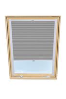 Klostuota užuolaidėlė stoginiam langui Velux, 78x118 cm, Pilka B-307000