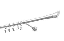 Viengubas karnizas 19mm OLIMP, 300 cm, matinio chromo