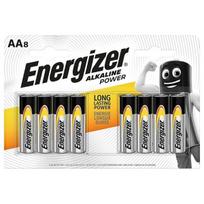 Energizer E300128000 AA LR6 šarminės baterijos (8 vnt) - - - Energizer